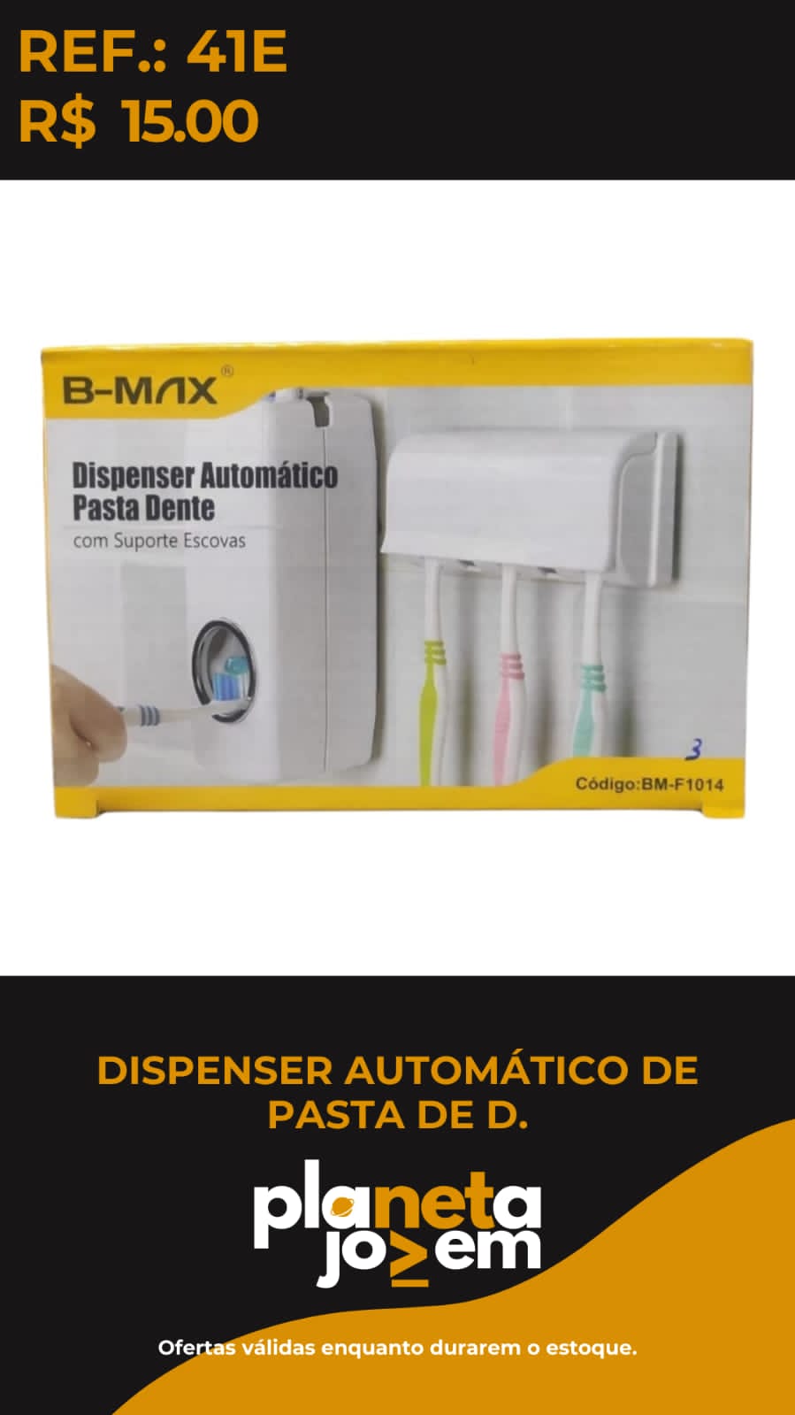 Dispenser Automatico De Pasta De Dente